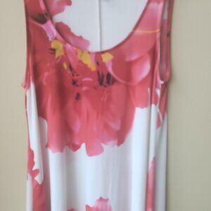 Swingy Floral tank dress
